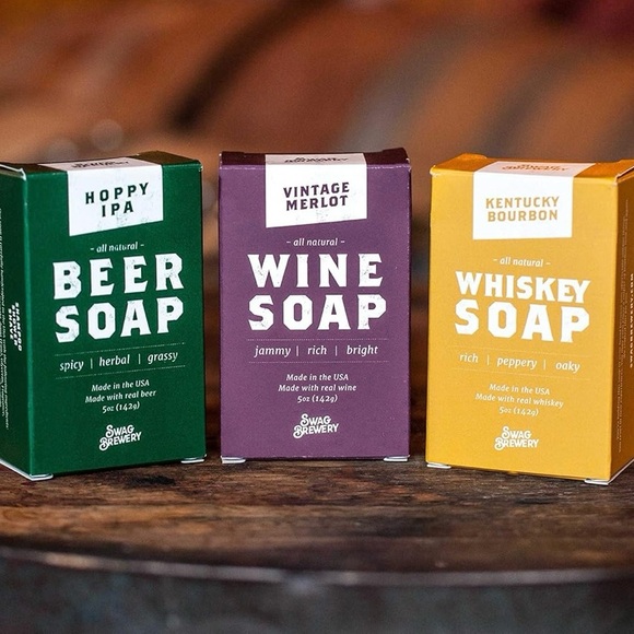 Boozy Soap - Beer, Wine & Whiskey - Picture 1 of 8